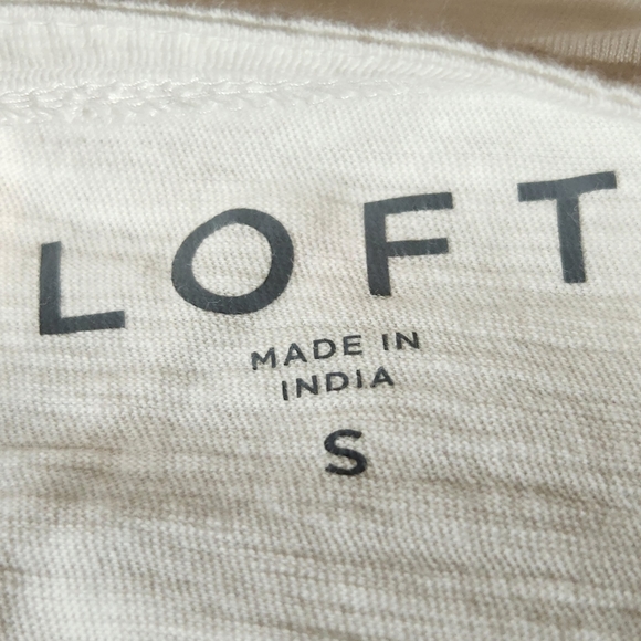 LOFT Embroidered Tank Size Small - Picture 5 of 7